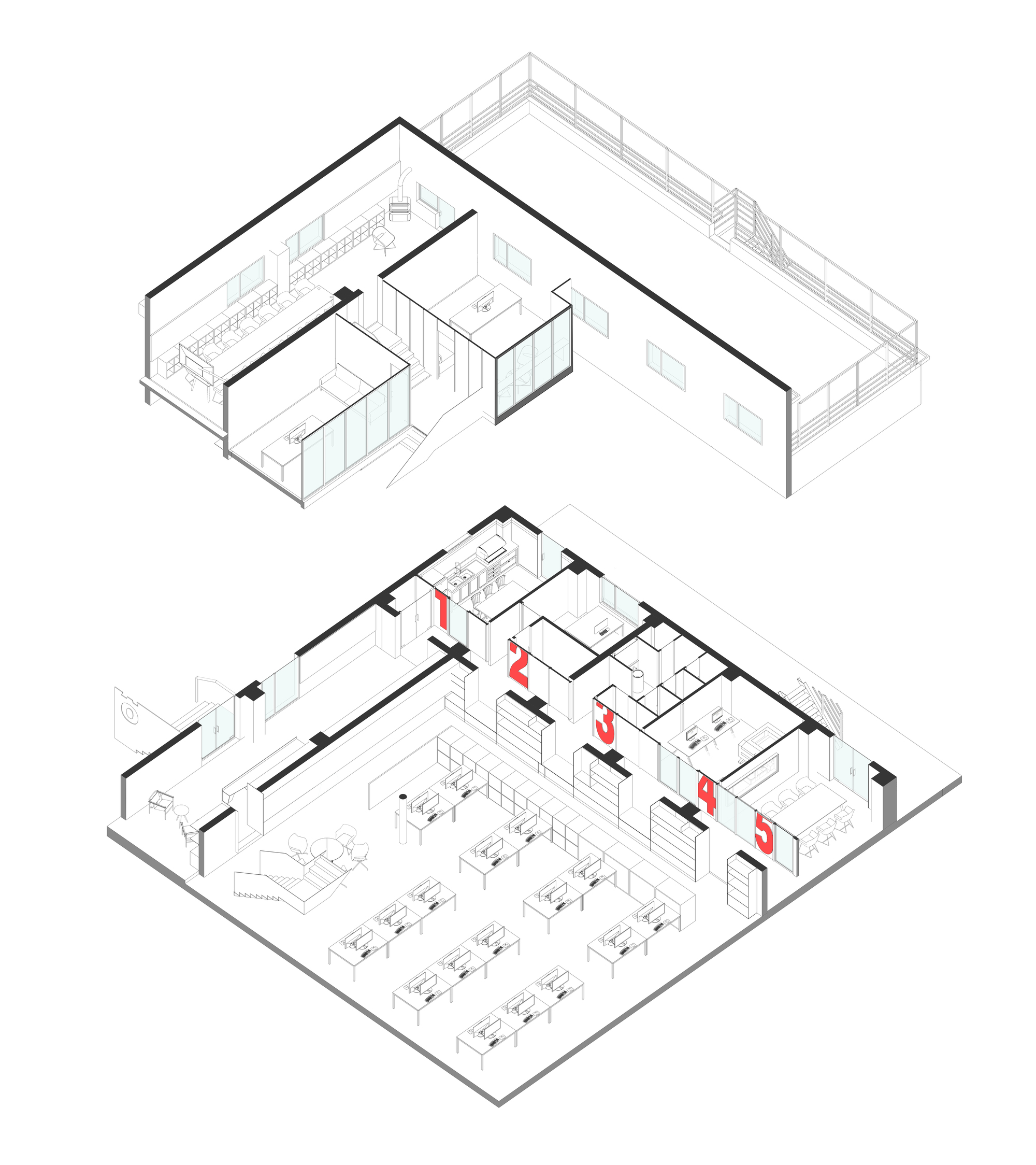 武汉梁友红坊艺术社区 UAO 办公室设计 | 旧厂房的现代新生-29