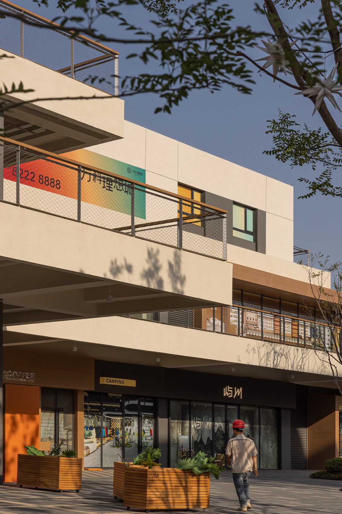 西安万科理想城北区小镇中心·池岛丨中国西安丨成都九十建筑设计有限公司-125