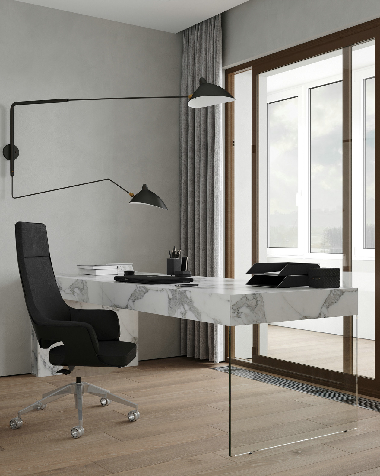 187㎡大平米公寓设计-12