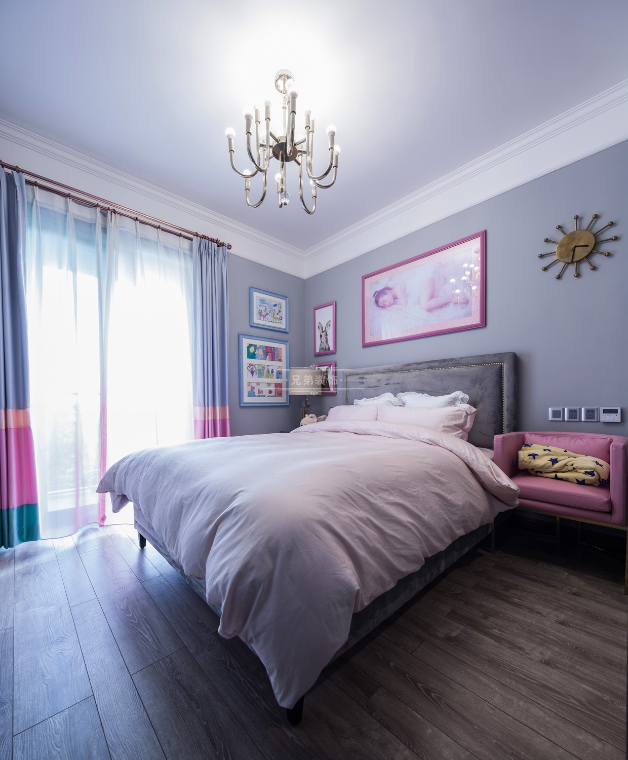 龙湖春森彼岸 150 平现代摩登美式装修设计-22