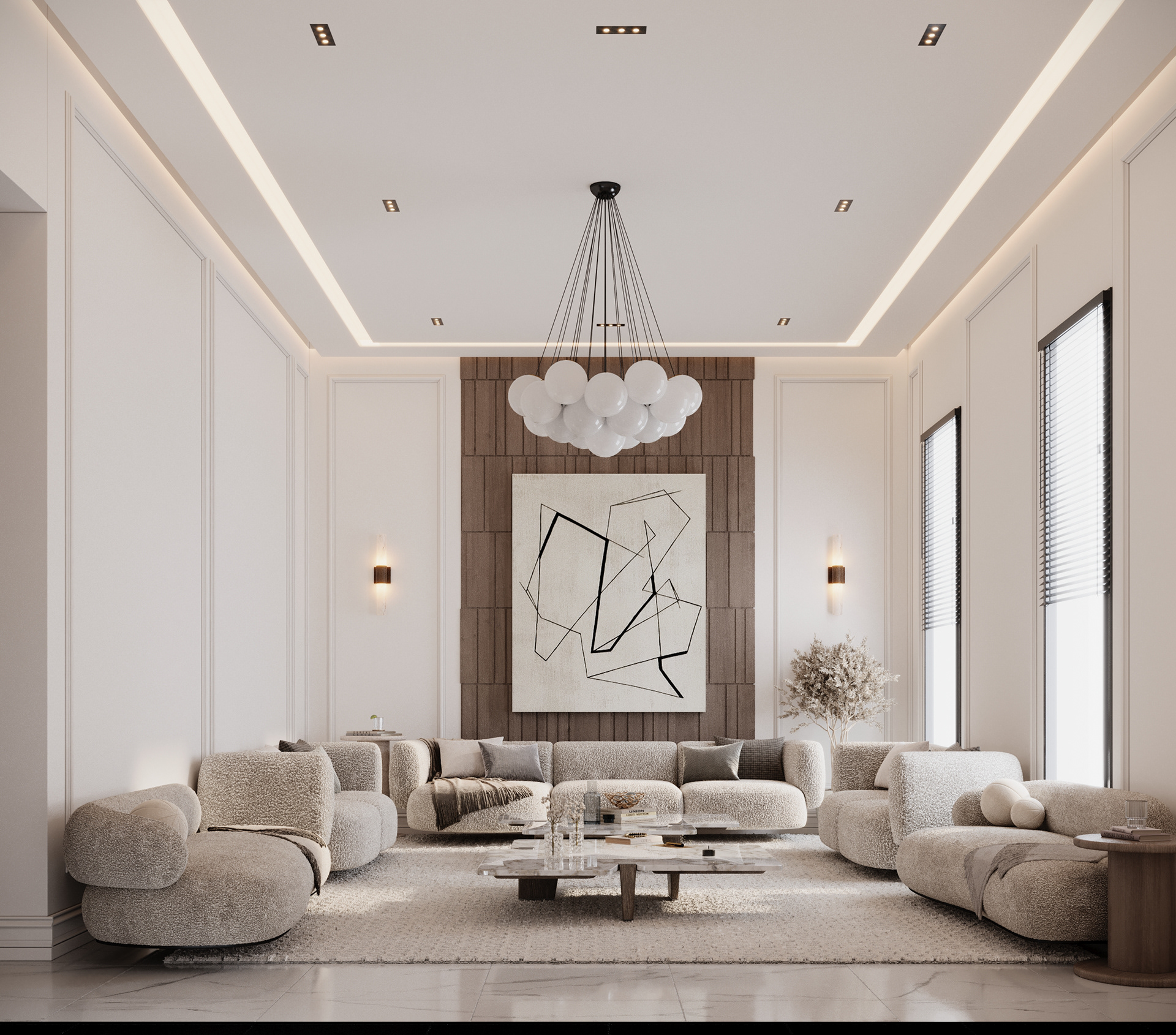 NEO CLASSIC VILLA 设计丨沙特阿拉伯利雅得-8