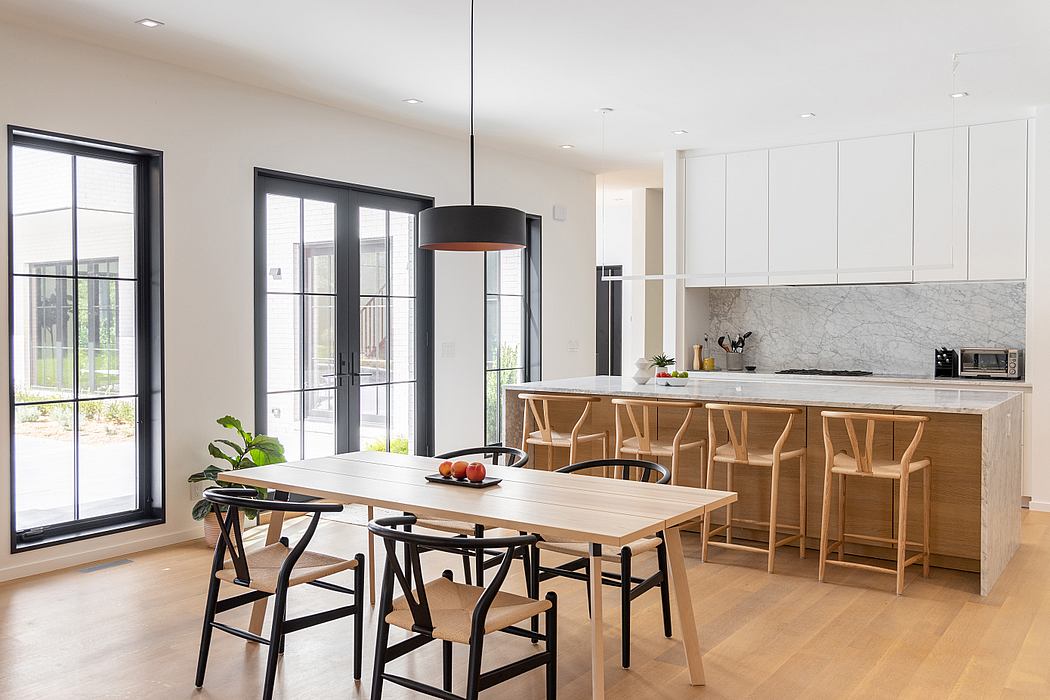 纽约北岸奇形地块的现代农舍丨美国纽约丨The Up Studio-4