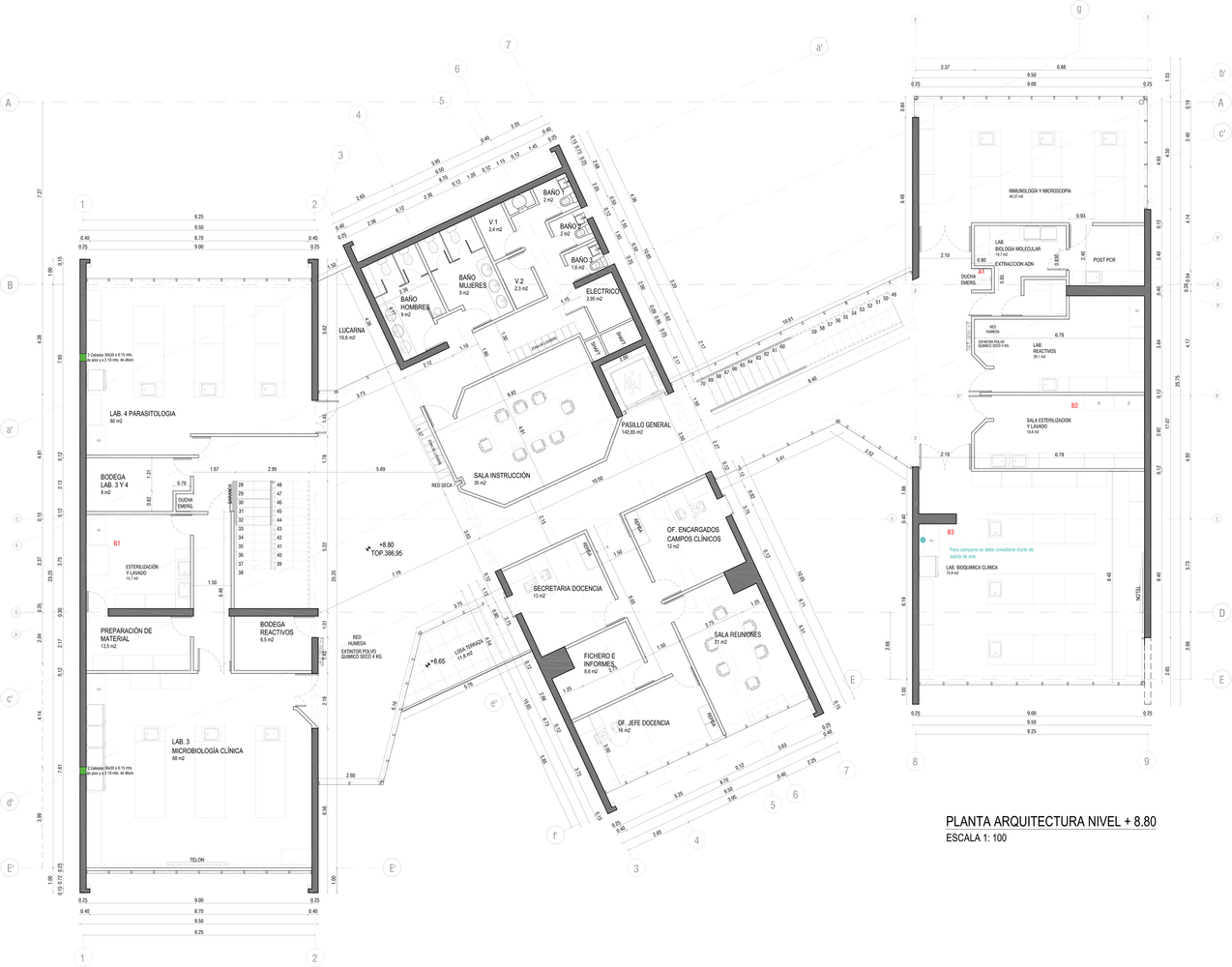 智利 PUCV 大学医学技术职业建设大楼-47