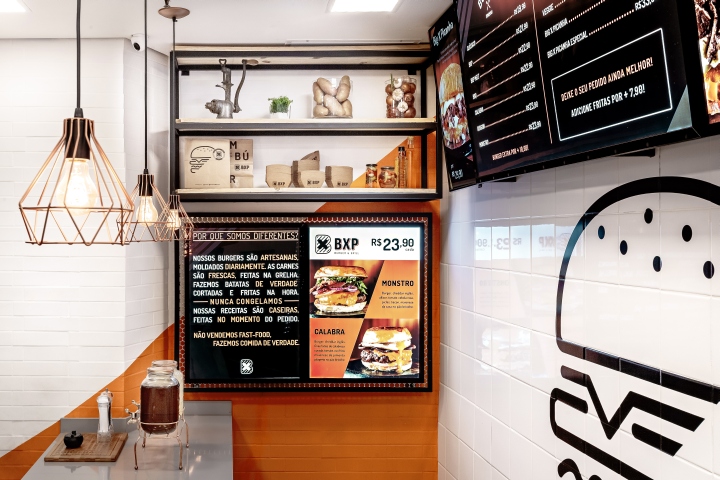 巴西 FAL 设计战略的 BXP 汉堡烧烤餐厅-19