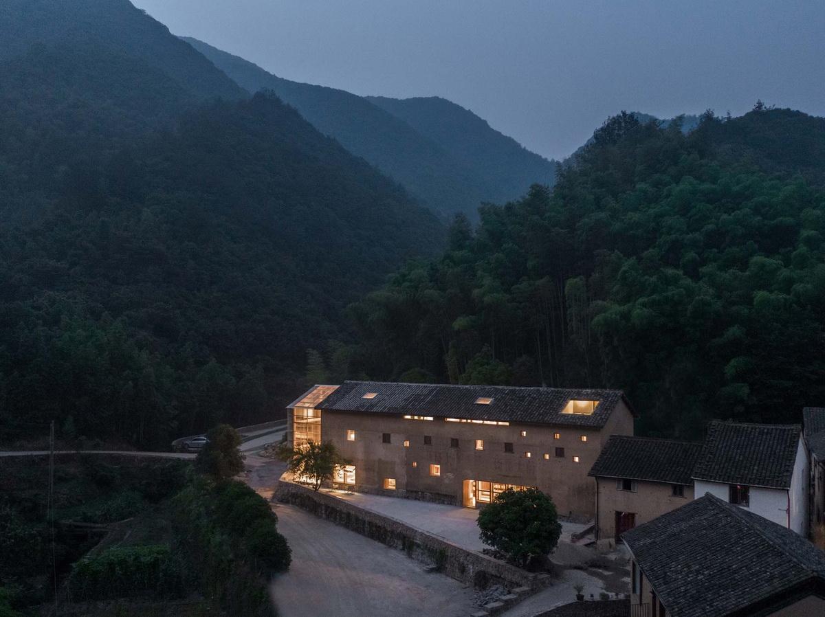 青龙坞言几又乡村胶囊旅社书店丨中国金华丨西涛设计工作室-2