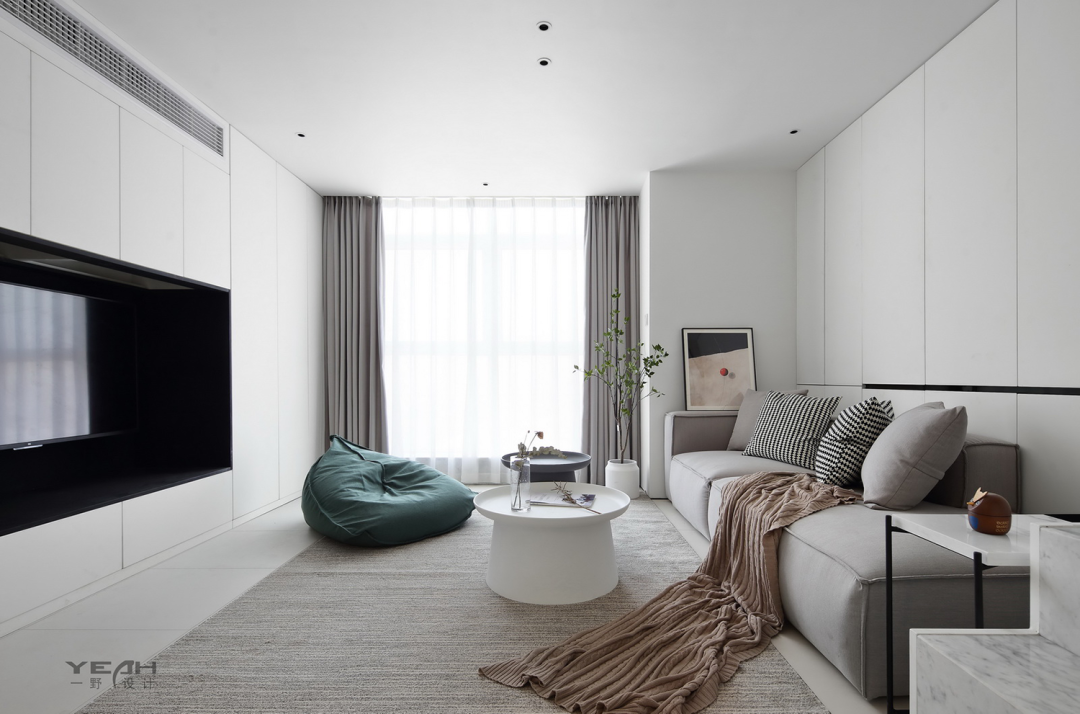 幸福广场「极·白」空间设计-18
