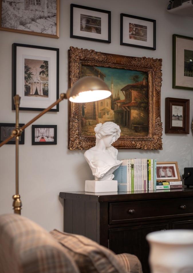 上海本墨设计丨平层丨70W打造218㎡超优雅美式乡村风大宅-31