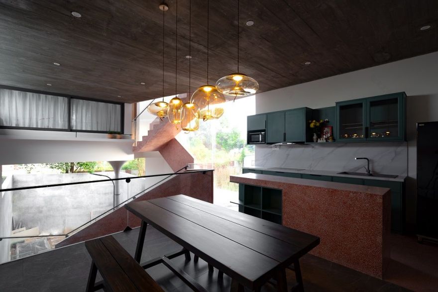 家庭中心概念设计 | 活跃“空灵”空间-19