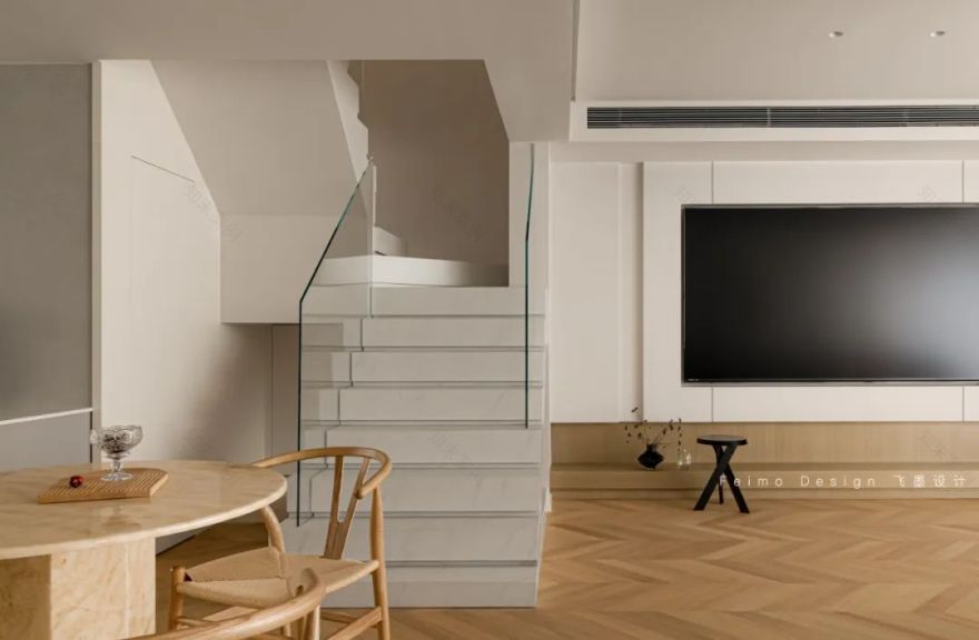 160㎡现代法式养老宅丨飞墨设计组-27