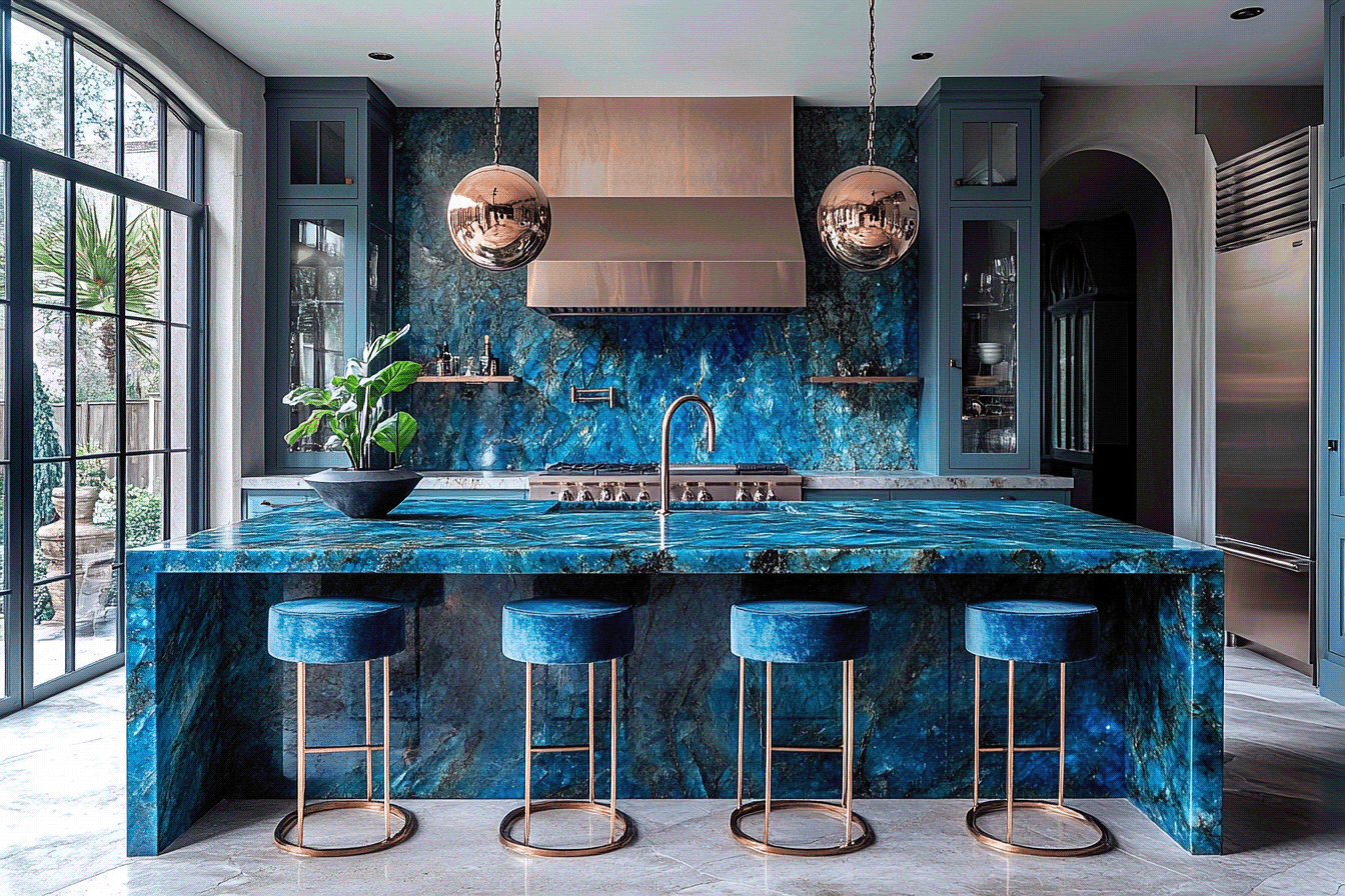 Extraordinary Bespoke Kitchen Islands by AICI-126