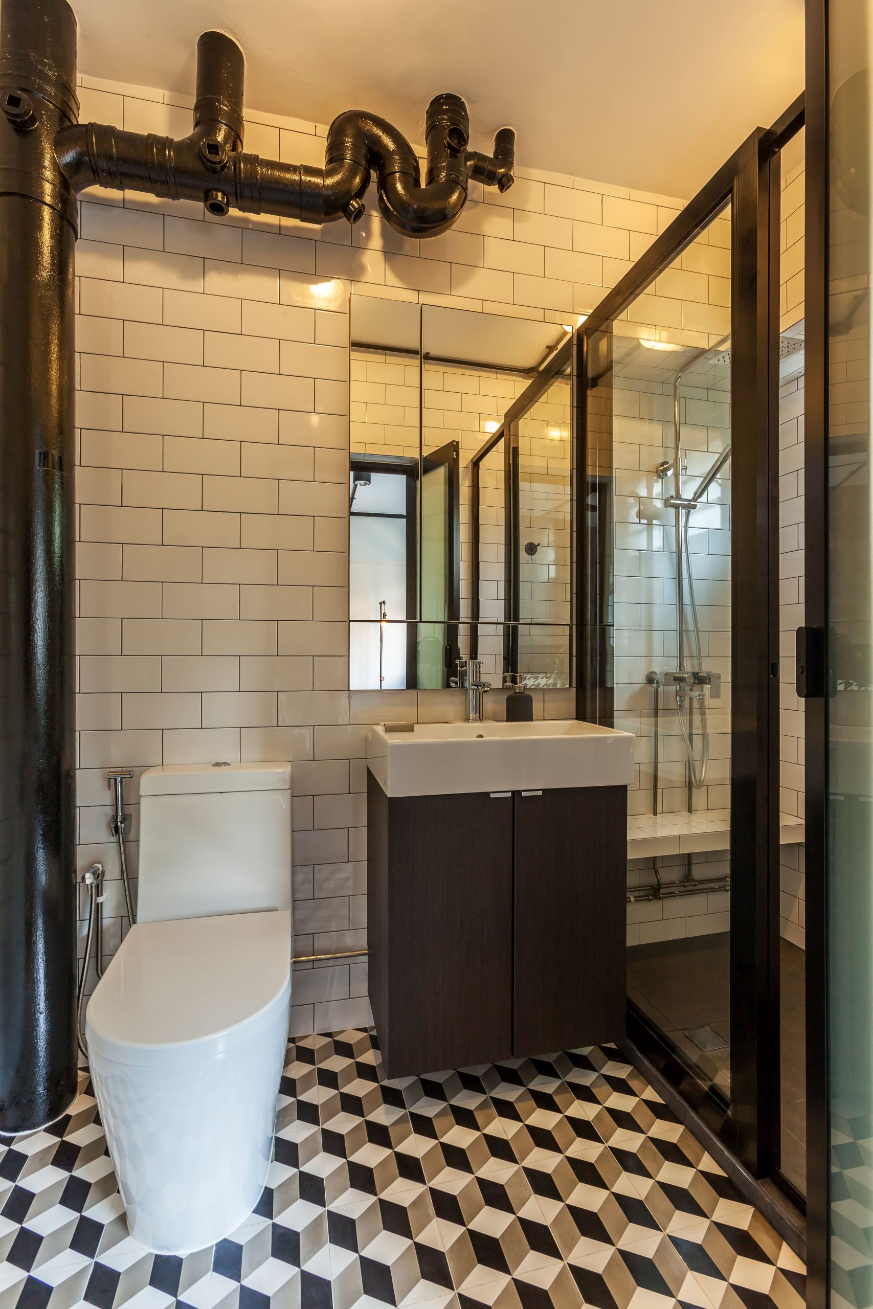 82 Strathmore Avenue住宅及商业室内设计丨新加坡丨The Interior Lab-20