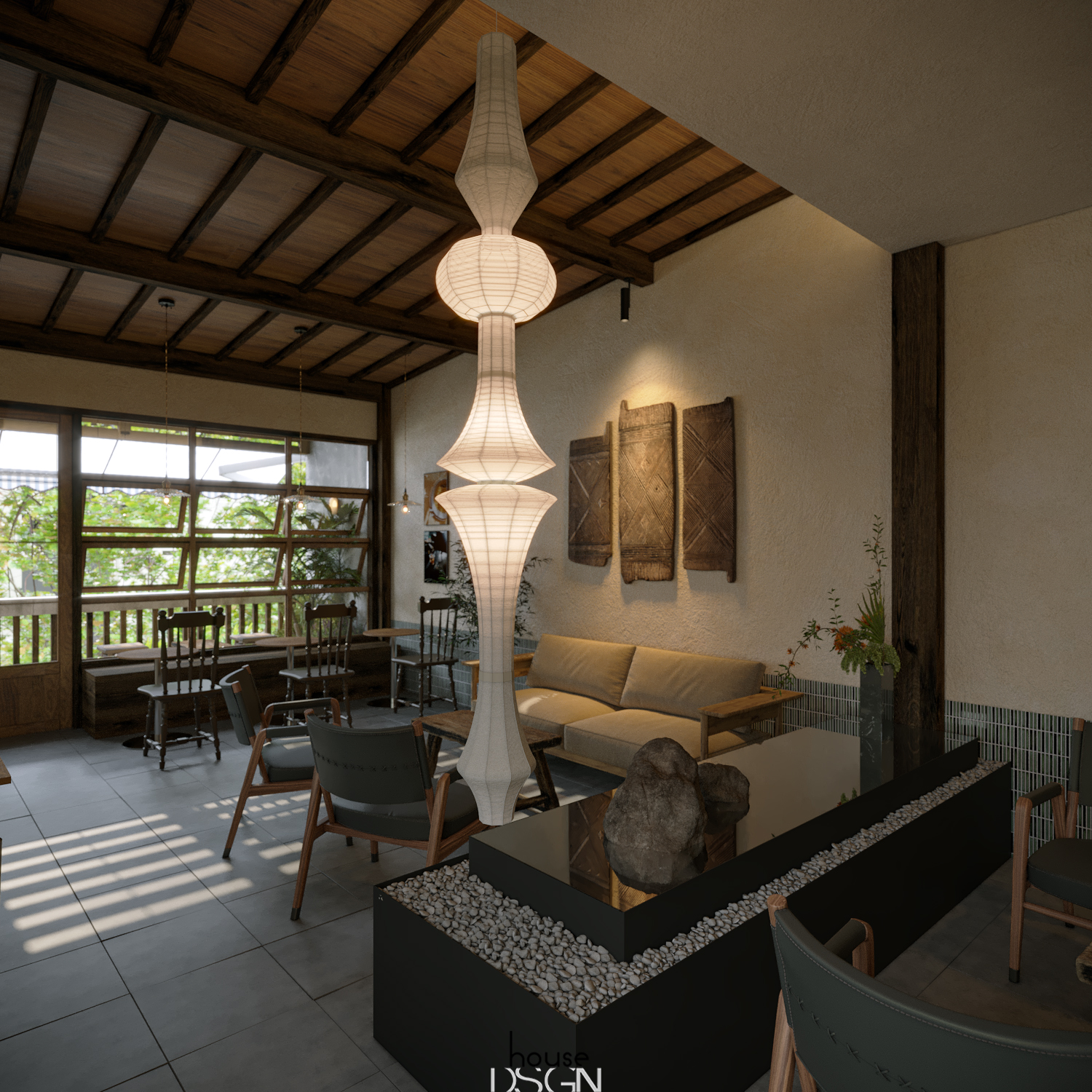 Gathering Coffee Shop 设计丨越南胡志明市丨Mi Nguyen x Housedeignvn-23