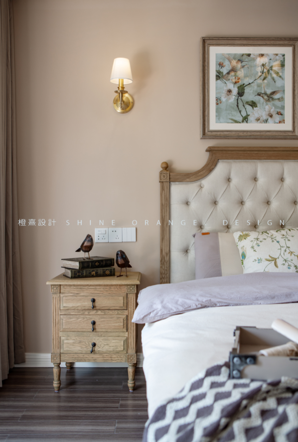 《橙熹设计》宁波现代美式别墅,温馨浪漫,打造舒适居家空间-43