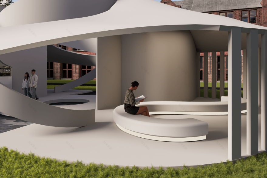 Enclose Pavilion(“Enclose”亭)丨加拿大多伦多丨Mike Grishin-14