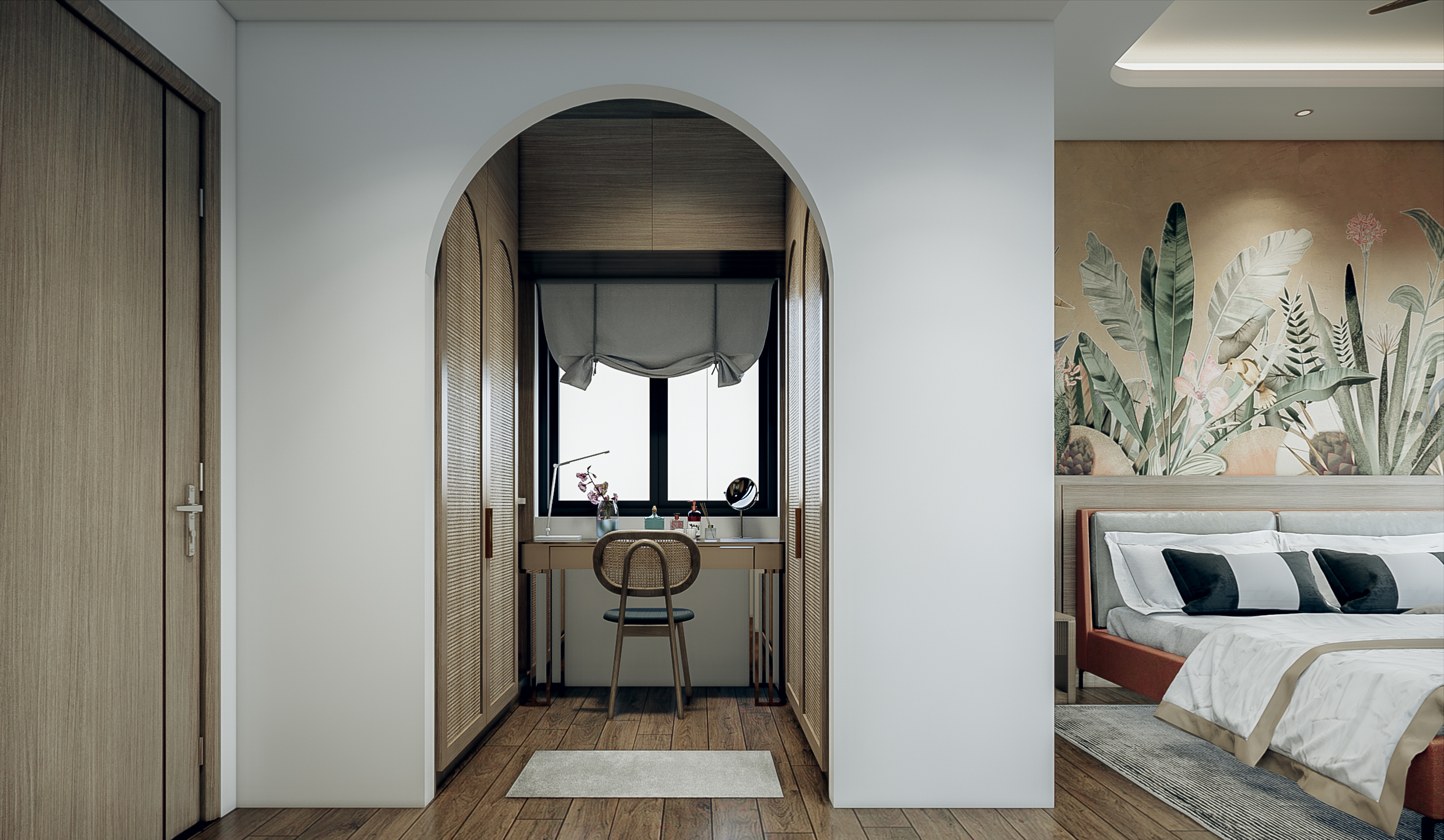 一字型单身公寓-4