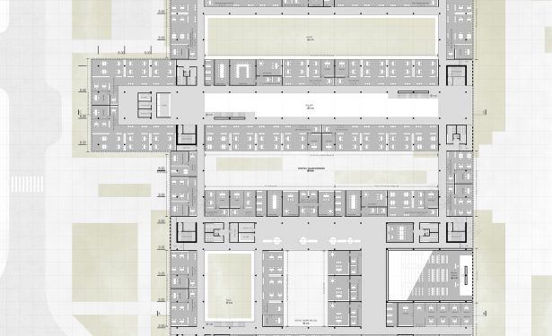 1. Ödül, Tekirdağ Büyükşehir Belediyesi Hizmet Binası ve Çevresi Mimari Proje Yarışması - Arkitera-7