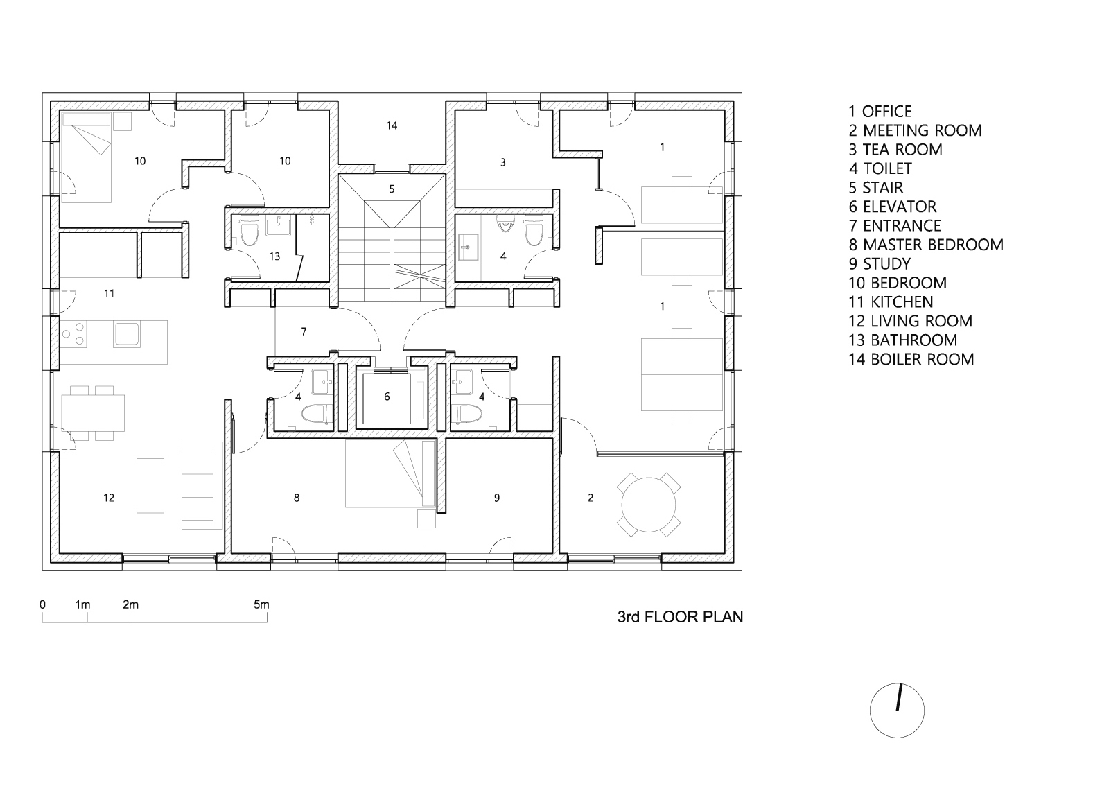 ArchiWorkshop Foundation 办公住宅一体化设计-4