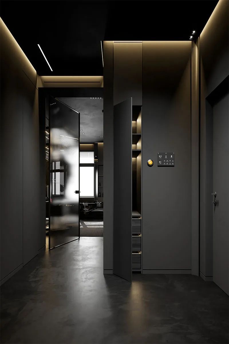 黑色极简主义 · Igor Sirotov 的纯粹空间设计-65