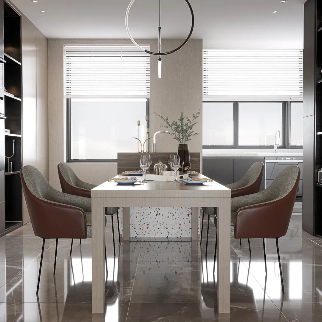 《橙熹设计》90 后业主的通透婚房,自然光与空间的完美融合-31