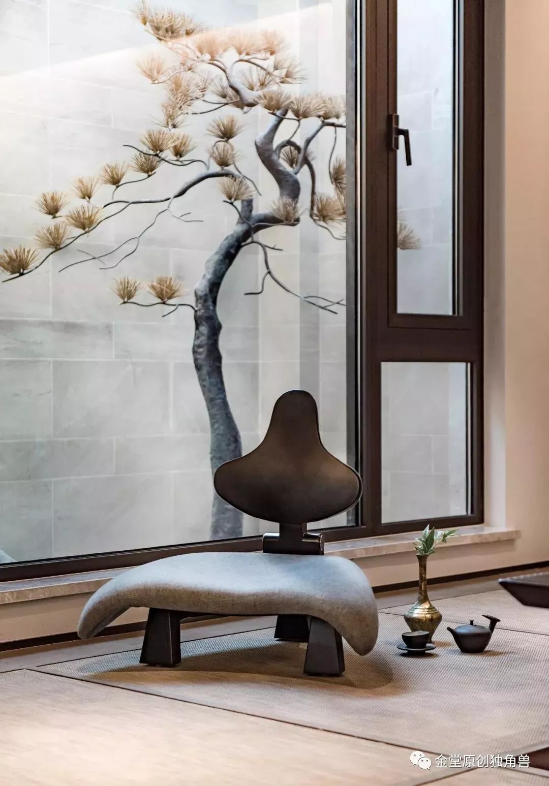 达文设计 | 杭州融创东麟府别墅,简美东方的诗意日常-33