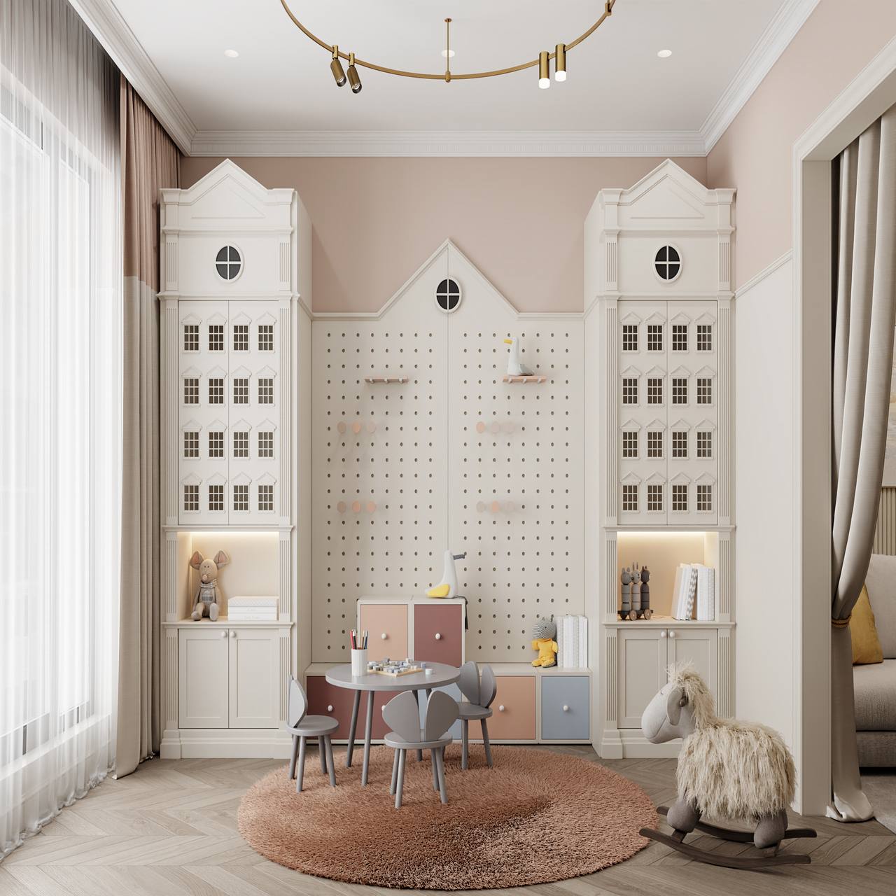 金色和白色搭配出高级感 | DE＆DE-39