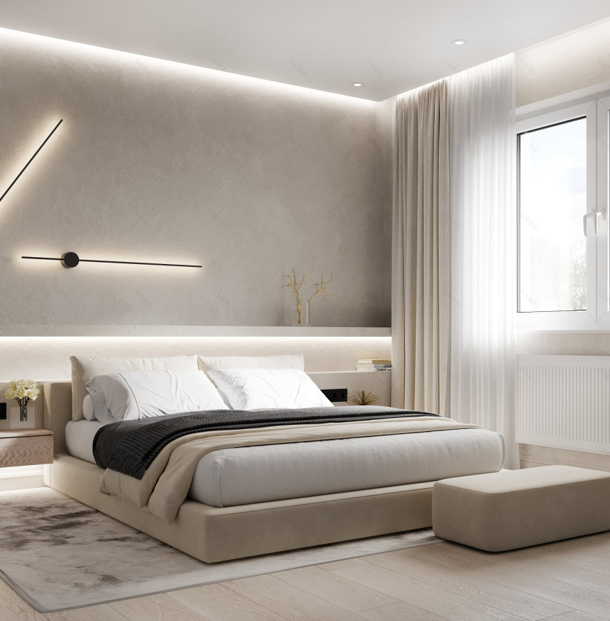 格罗德诺两层公寓设计项目丨白俄罗斯格罗德诺-12