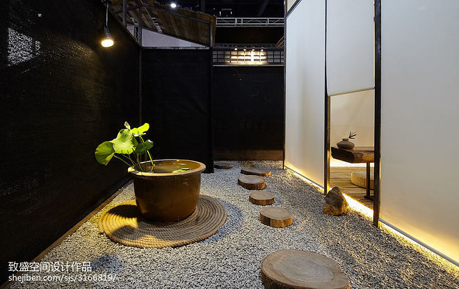 1万元商业展示50平米装修案例-18