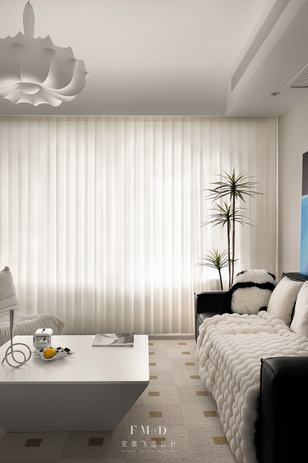 奶油风复式住宅丨中国滁州丨飞墨设计组-27