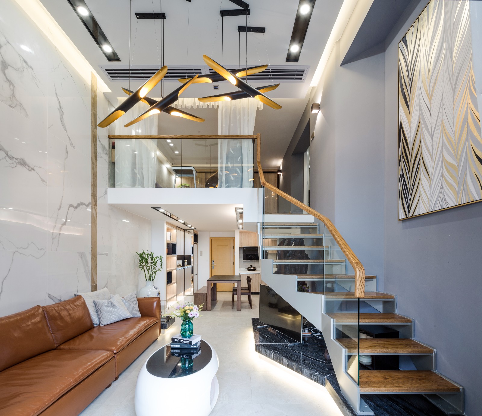 闹市中的“漫时光” · 广州珠江新城独特公寓设计-15