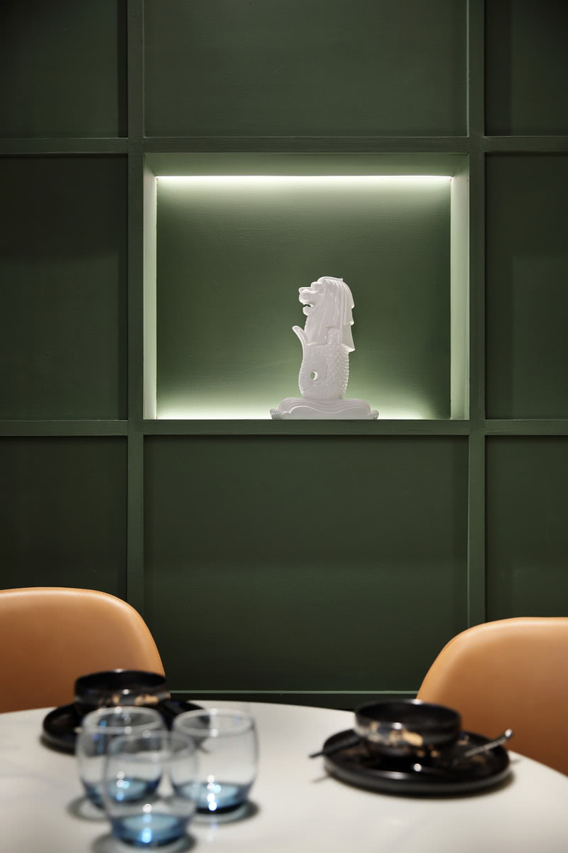 深圳商场餐厅设计「艺鼎新作·星美聚」跟随‘鱼尾狮’,游走新加坡风情餐厅!-48