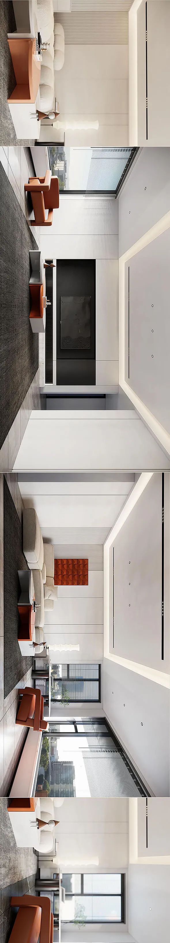 湘潭屋上三间极简空间设计丨中国湘潭-1