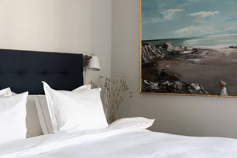 斯德哥尔摩 102 平米优雅公寓 | 海洋风蓝调与温暖焦糖色的完美结合-17