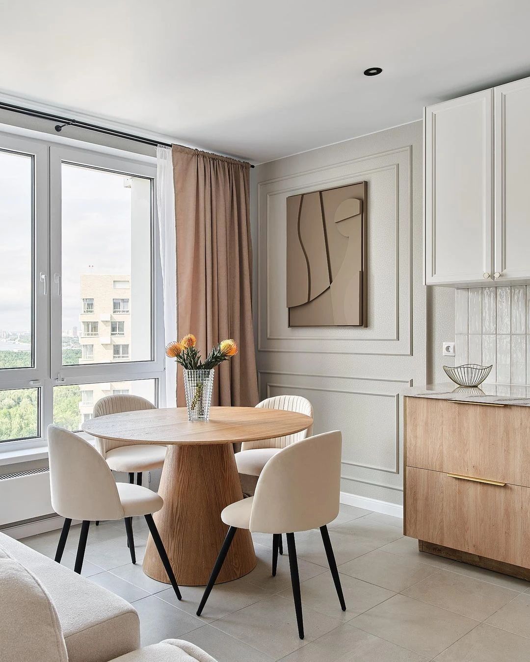 退休妈妈的 36㎡小公寓设计丨Olga Mirzabaeva-29