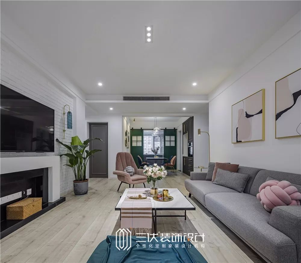 三伏2018新作┃131㎡新北欧演绎,家里一旦精致起来真的很可怕-36