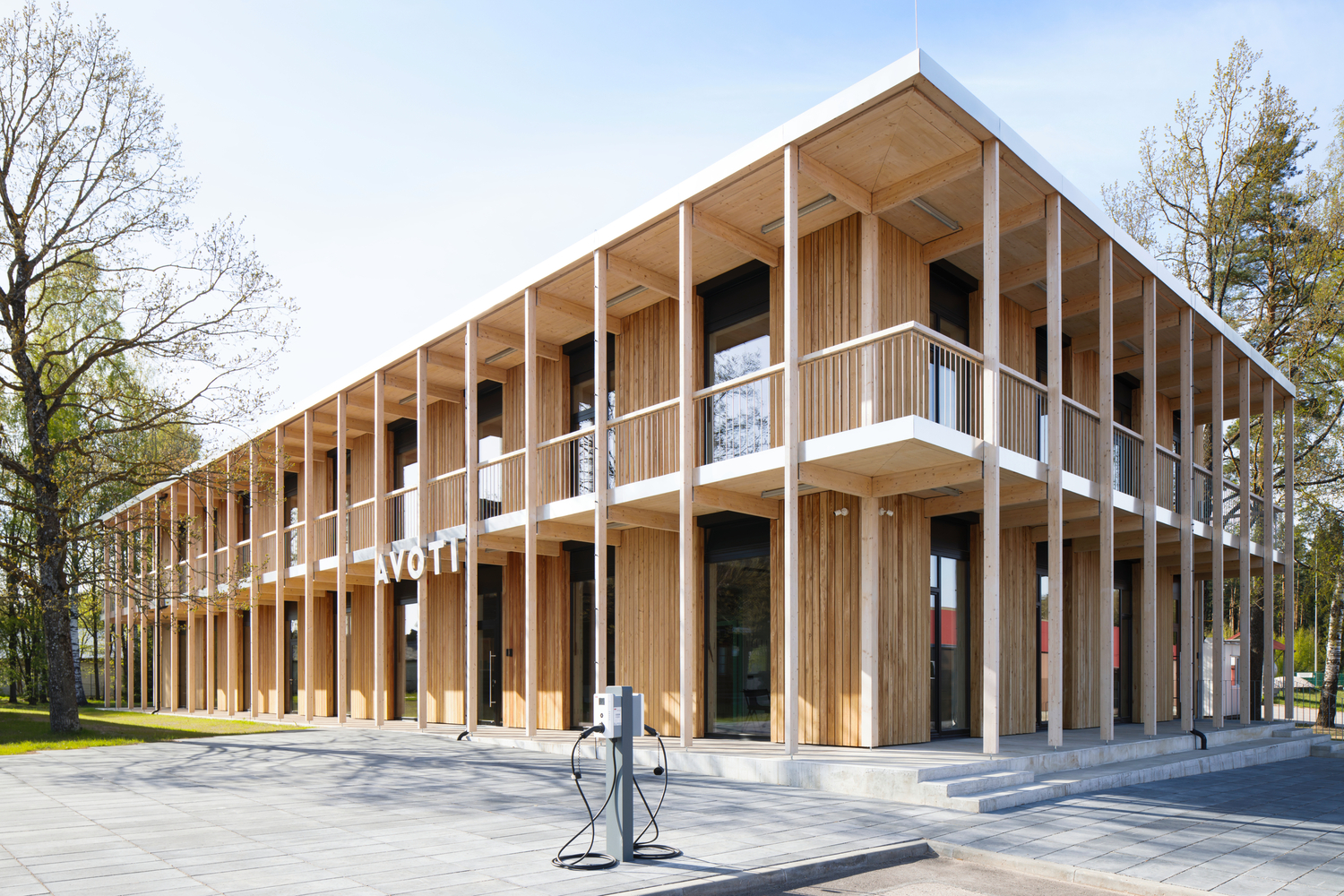 AVOTI 木结构办公楼丨拉脱维亚-1