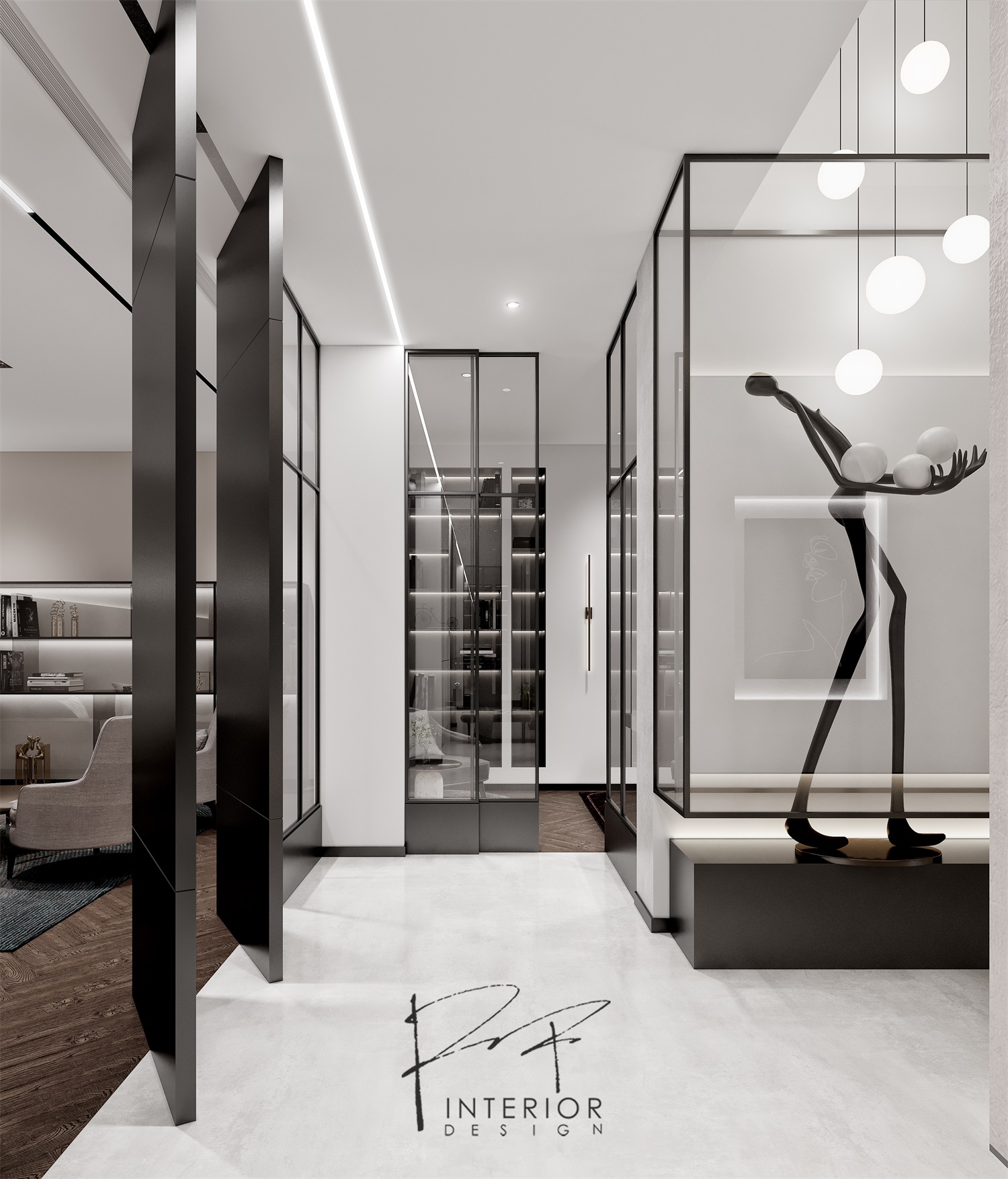 退伍军人跨界室内设计丨中国杭州丨杭州新方向-24