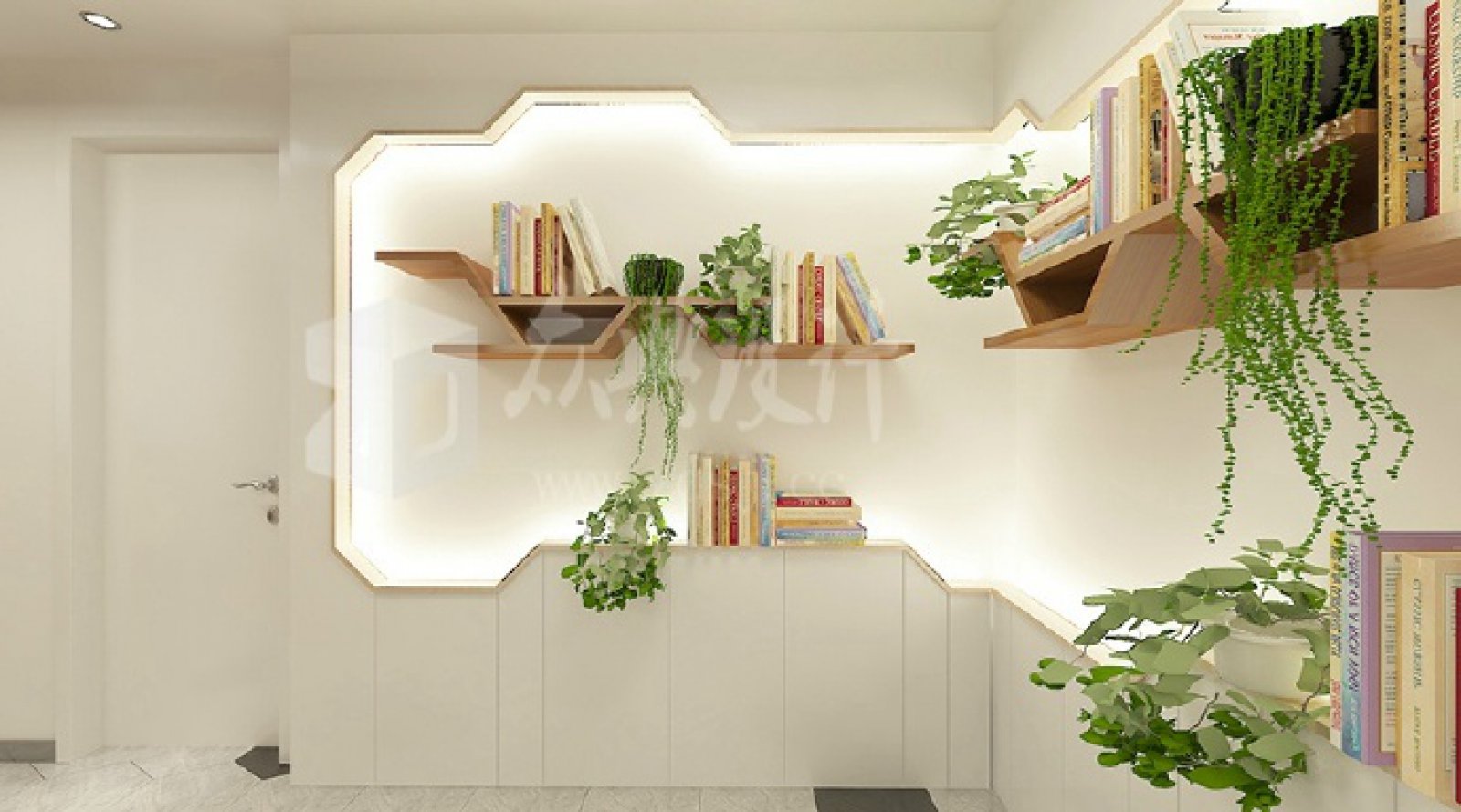 办公室里的小清新-8