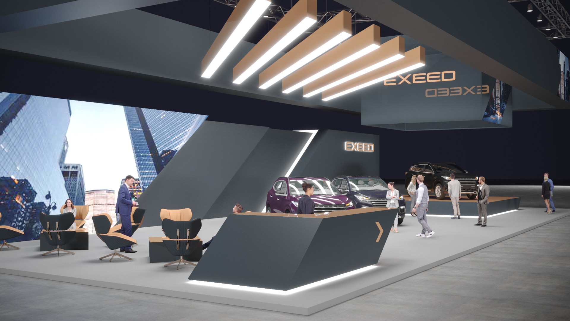 NEW AUTO LAUNCH/ EXHIBITION STAND-5