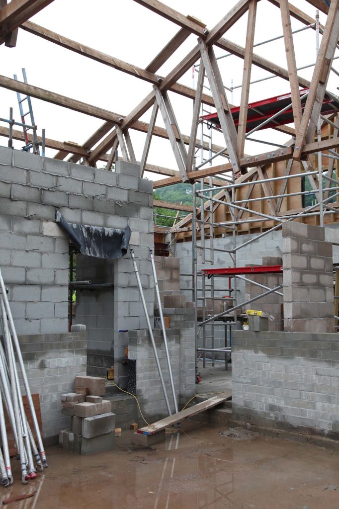 英国德文郡牛棚改造住宅及工作室丨David Kohn Architects-14