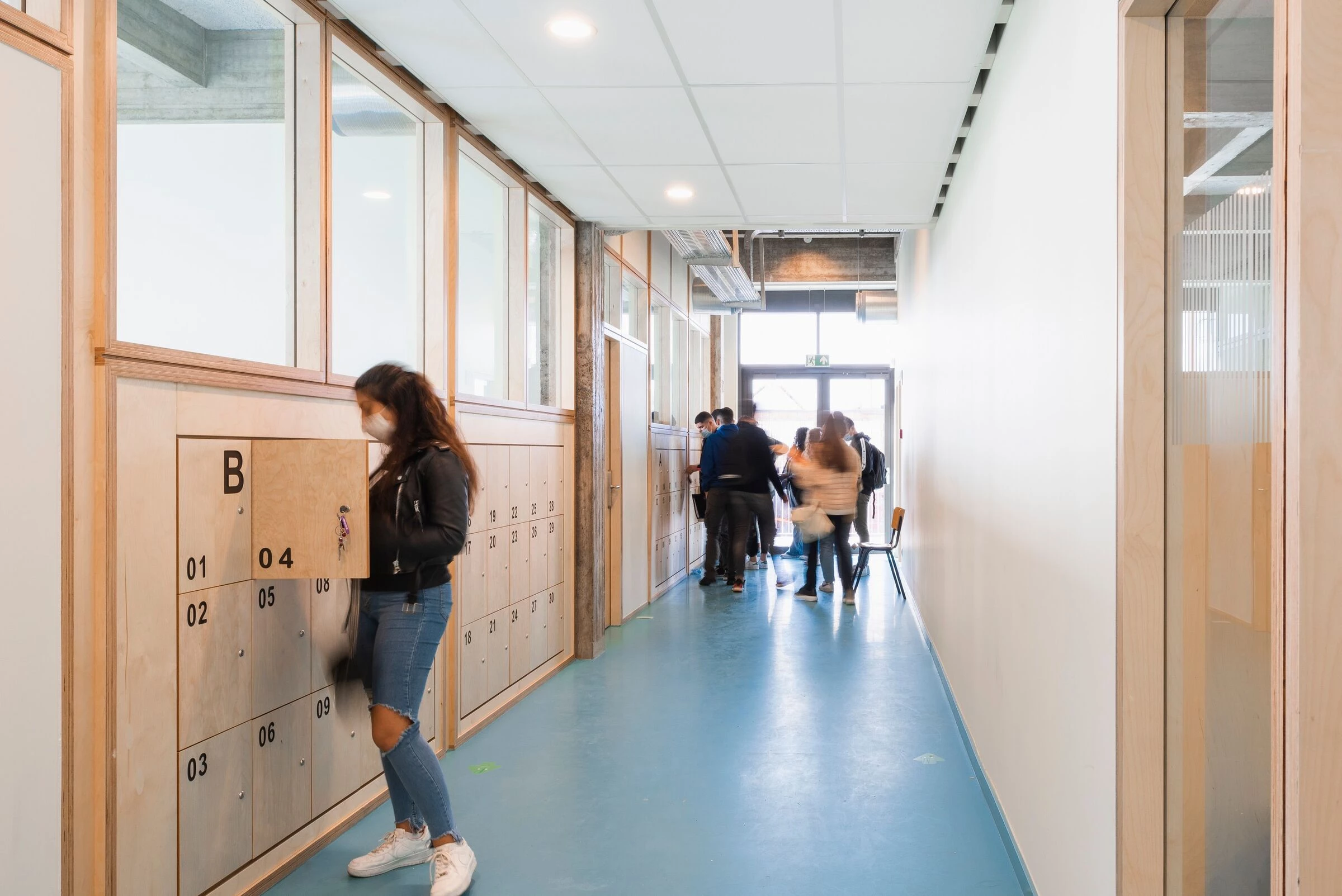 圣米歇尔莫伦贝克学校校园丨比利时-19