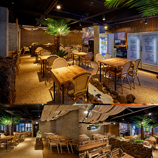 40 平韩式小清新餐厅，品味美食与空间的艺术融合-1