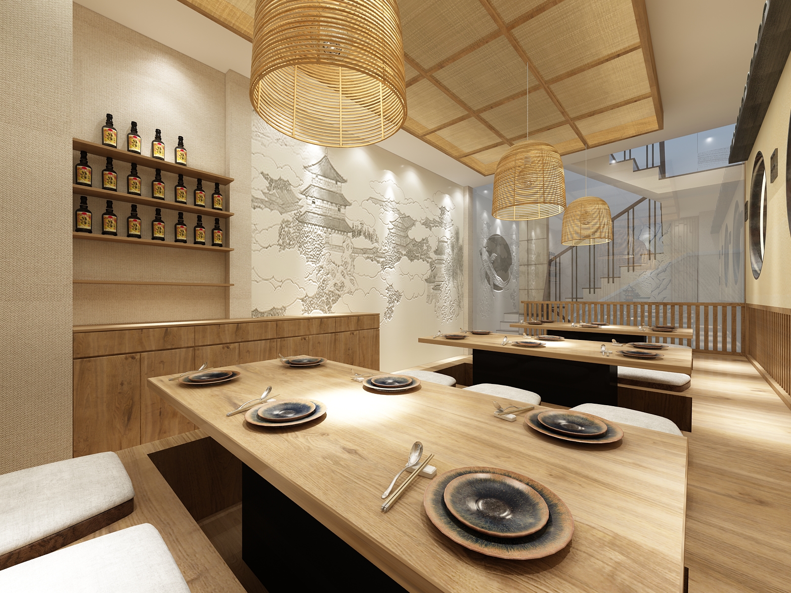 JAPANESE RESTAURANT DESIGN - SUSHI KO-10