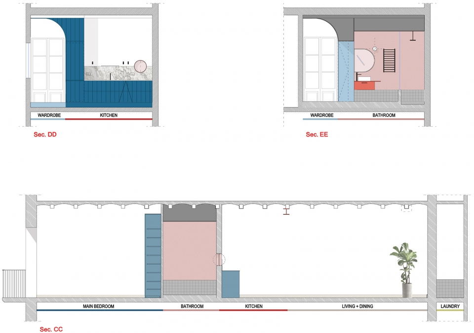 巴塞罗那 FONT 6 住宅改造-75