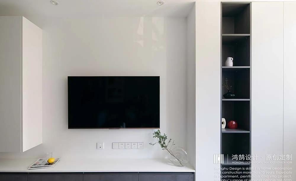 芜湖鸿鹄设计丨平层丨70㎡三口之家，客卧互换后宽敞明亮又舒适-3