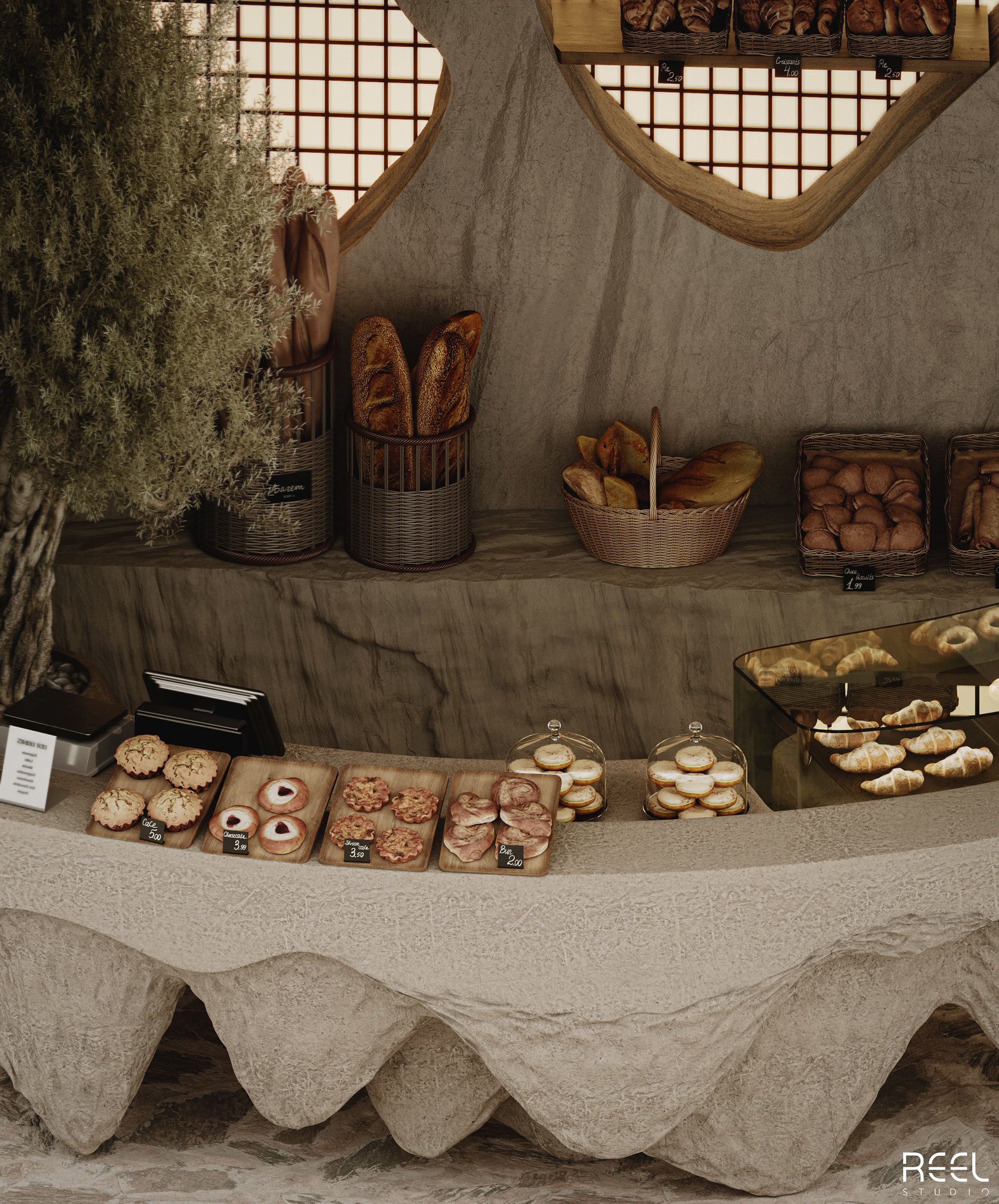 面包店与咖啡馆设计丨沙特阿拉伯丨Reel Studio-29