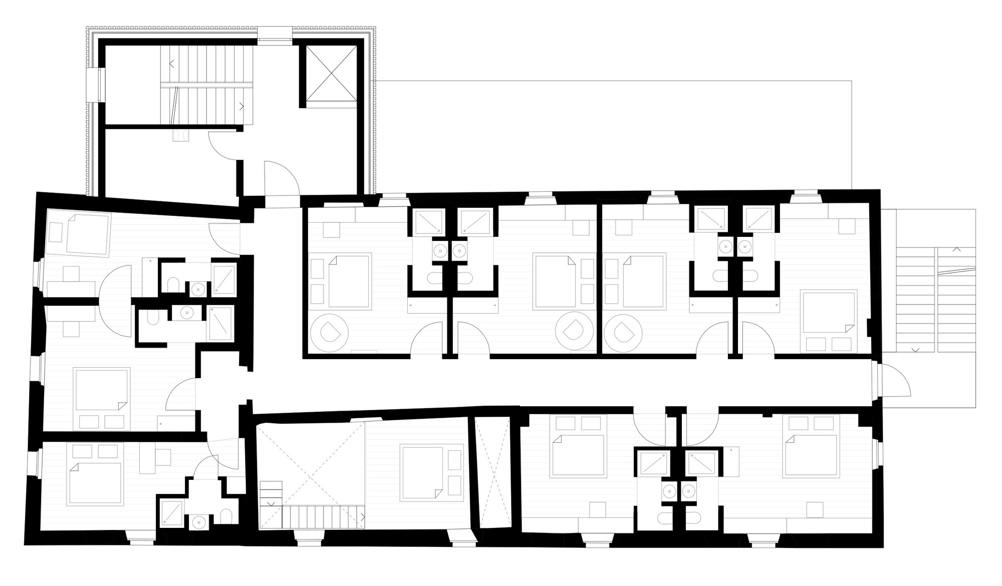废弃酒厂重生,酒店设计演绎复古工业风-26