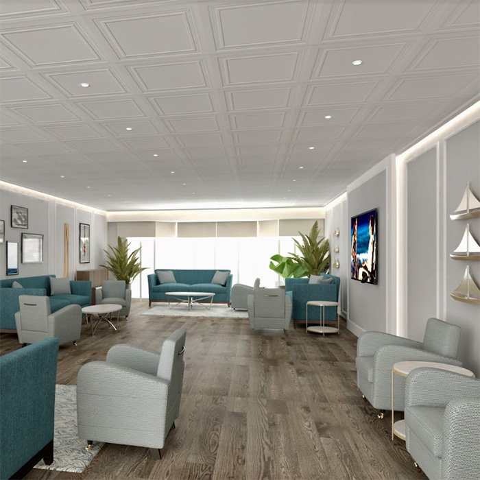 Ennisclare派对室装修项目丨Folio Interiors-15