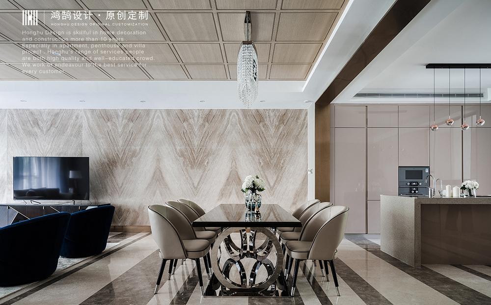 上海别墅三代同堂雅居,高级灰搭配轻奢风-8