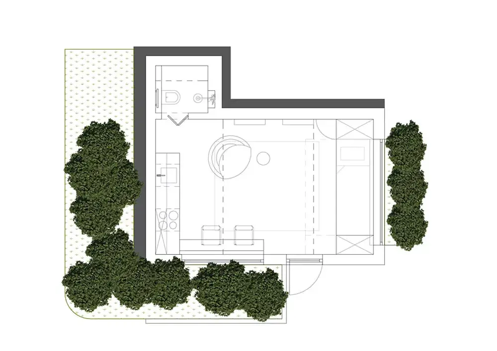 维尔纽斯迷你之家 | 旧车库的精彩变身-13
