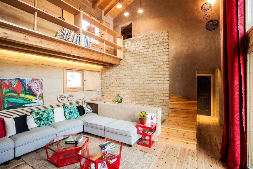 现代夯土住宅 | 环保、节能与可持续设计-14